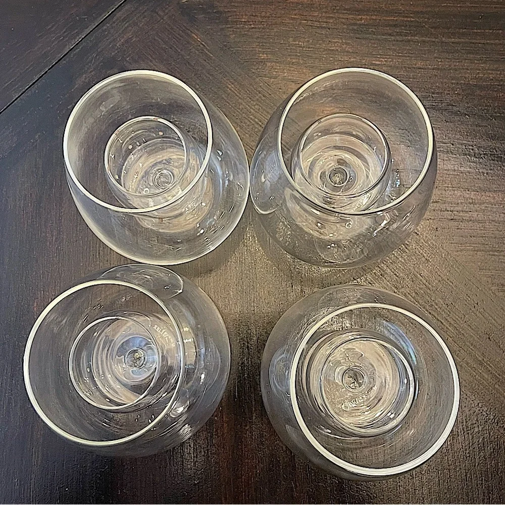 Chevalier Set of 4 Stemless Aerating Wine Glasses